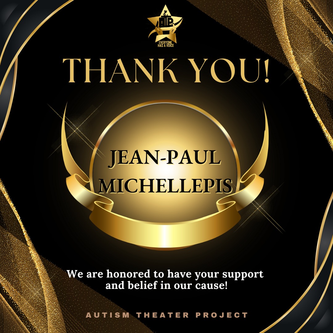 🫶 A heartfelt thank you to author and theater producer Jean-Paul Michellepis for sponsoring the Autism Theater Project!
Jean-Paul is the author of "My Struggles on the Canadian Welfare System", a memoir that courageously shed light on life with disability and the realities of navigating social services.
Beyond writing, Jean-Paul has produced plays that focus on themes of disability and social justice, including "Sorting It Out", a production that brings autism awareness to the stage. 🎭
We’re honored to have your support as we work toward a more inclusive stage and a stronger future for all. 🎉